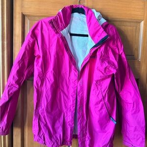 Marmot Vibrant Pink Windbreaker/Rain Jacket